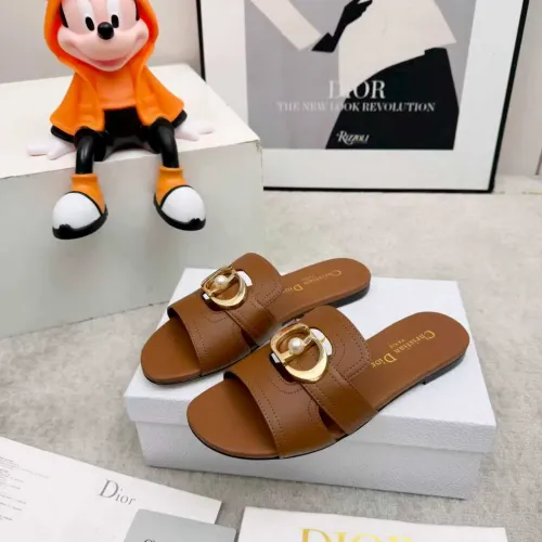 Wholesale Christian Dior Slippers For Women #1431897 $82.00 USD, Wholesale Quality Replica Christian Dior Slippers