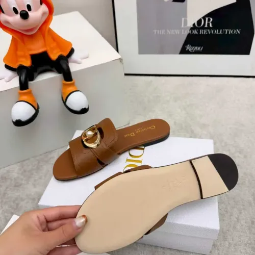 Replica Christian Dior Slippers For Women #1431897 $82.00 USD for Wholesale