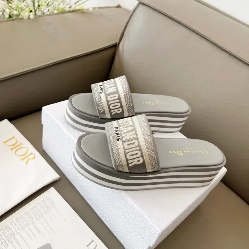 Wholesale Christian Dior Slippers For Women #1431900 $85.00 USD, Wholesale Quality Replica Christian Dior Slippers