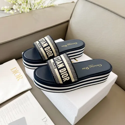 Wholesale Christian Dior Slippers For Women #1431901 $85.00 USD, Wholesale Quality Replica Christian Dior Slippers