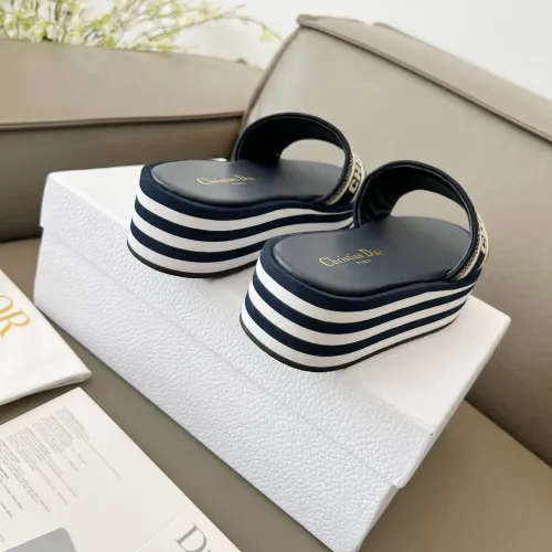 Replica Christian Dior Slippers For Women #1431901 $85.00 USD for Wholesale