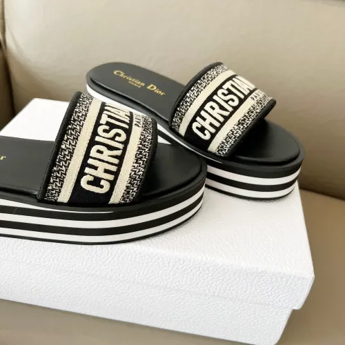 Replica Christian Dior Slippers For Women #1431902 $85.00 USD for Wholesale