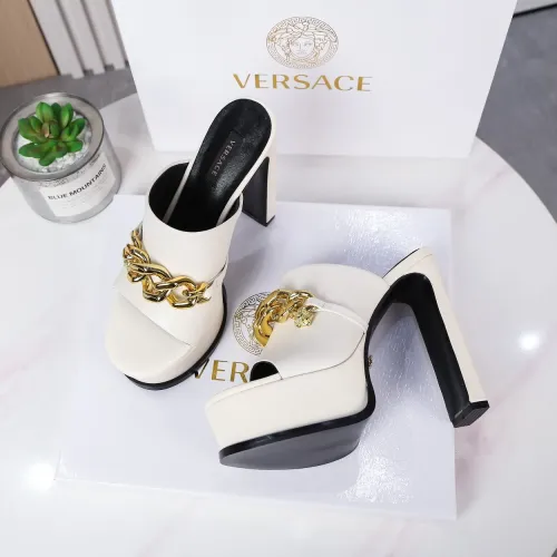 Replica Versace Slippers For Women #1431914 $118.00 USD for Wholesale