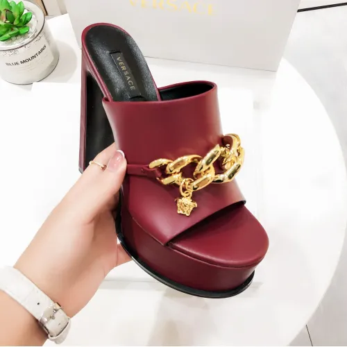 Replica Versace Slippers For Women #1431919 $118.00 USD for Wholesale