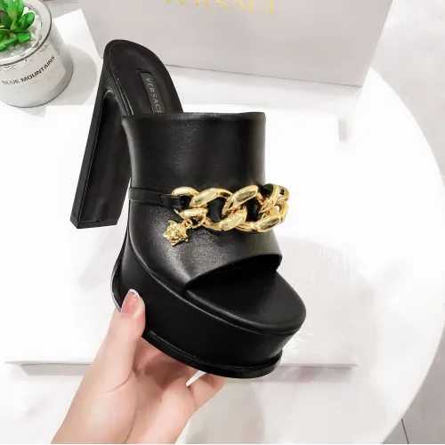 Replica Versace Slippers For Women #1431922 $118.00 USD for Wholesale
