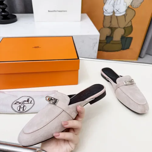 Replica Hermes Slippers For Women #1431924 $88.00 USD for Wholesale