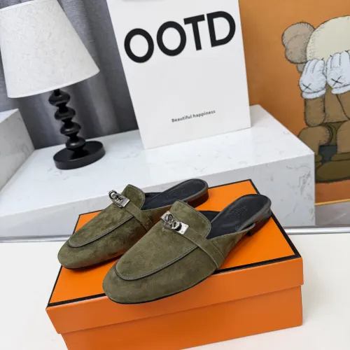 Wholesale Hermes Slippers For Women #1431926 $88.00 USD, Wholesale Quality Replica Hermes Slippers