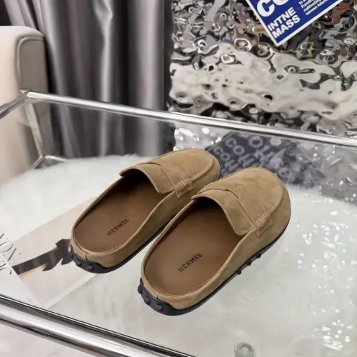 Replica Hermes Slippers For Men #1431931 $98.00 USD for Wholesale