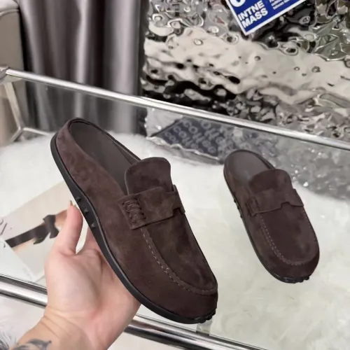 Replica Hermes Slippers For Men #1431933 $98.00 USD for Wholesale