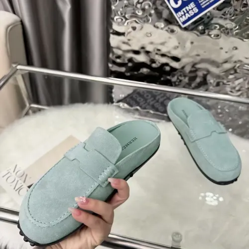 Replica Hermes Slippers For Women #1431938 $98.00 USD for Wholesale