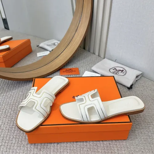 Replica Hermes Slippers For Women #1431941 $96.00 USD for Wholesale