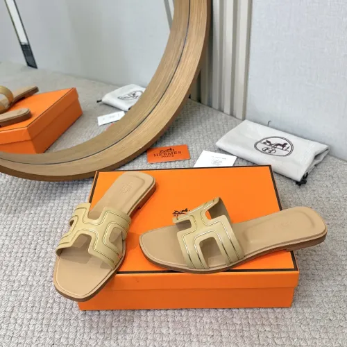 Replica Hermes Slippers For Women #1431942 $96.00 USD for Wholesale