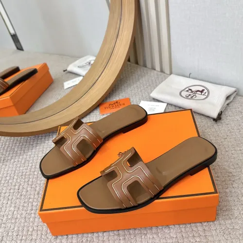 Wholesale Hermes Slippers For Women #1431943 $96.00 USD, Wholesale Quality Replica Hermes Slippers