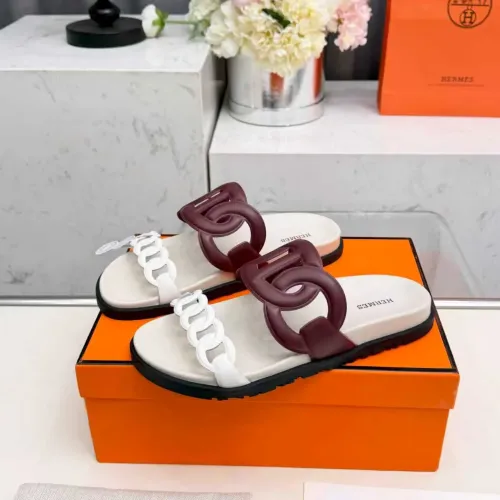 Wholesale Hermes Slippers For Women #1431950 $96.00 USD, Wholesale Quality Replica Hermes Slippers