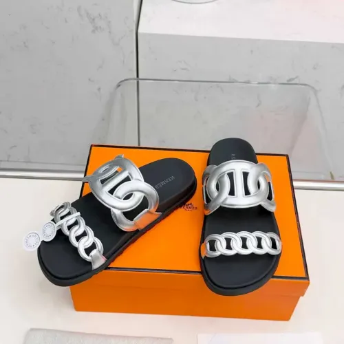 Replica Hermes Slippers For Women #1431954 $96.00 USD for Wholesale