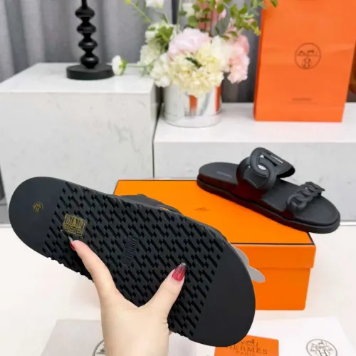Replica Hermes Slippers For Women #1431956 $96.00 USD for Wholesale