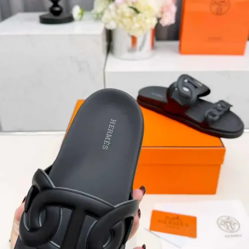 Replica Hermes Slippers For Women #1431956 $96.00 USD for Wholesale