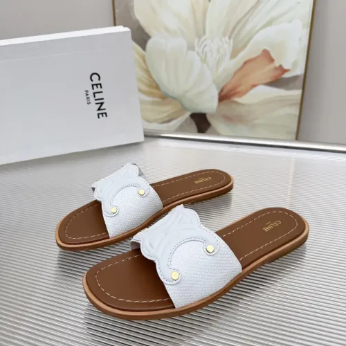 Wholesale Celine Slippers For Women #1431957 $85.00 USD, Wholesale Quality Replica Celine Slippers