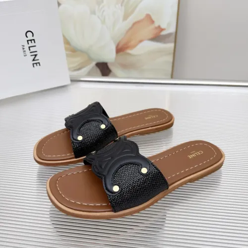 Wholesale Celine Slippers For Women #1431959 $85.00 USD, Wholesale Quality Replica Celine Slippers