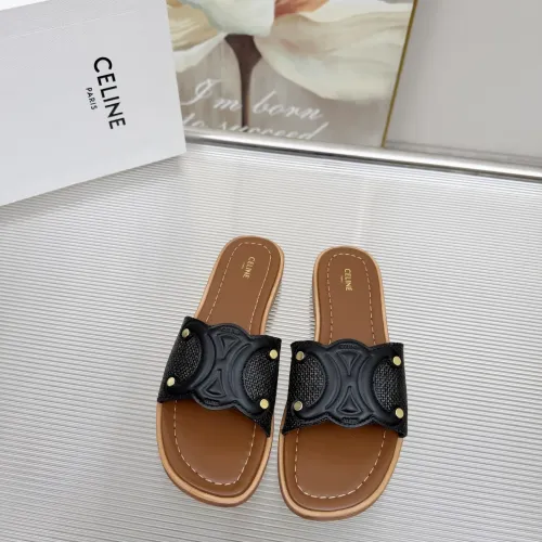 Replica Celine Slippers For Women #1431959 $85.00 USD for Wholesale