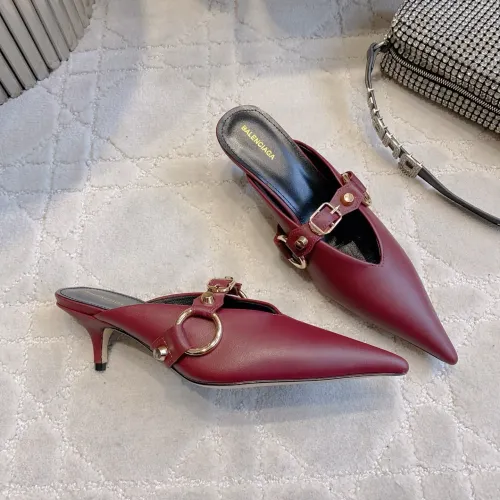 Wholesale Balenciaga Slippers For Women #1431970 $108.00 USD, Wholesale Quality Replica Balenciaga Slippers