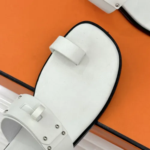 Replica Hermes Slippers For Women #1431972 $85.00 USD for Wholesale