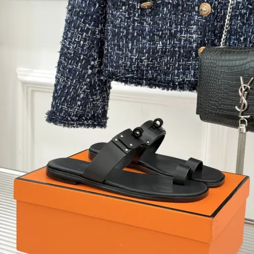 Replica Hermes Slippers For Women #1431974 $85.00 USD for Wholesale