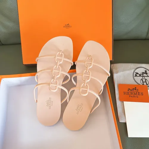 Replica Hermes Slippers For Women #1431980 $48.00 USD for Wholesale