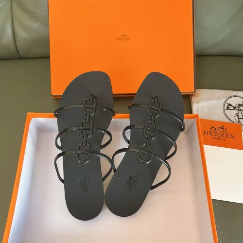 Replica Hermes Slippers For Women #1431995 $48.00 USD for Wholesale
