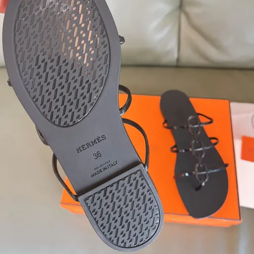 Replica Hermes Slippers For Women #1431995 $48.00 USD for Wholesale