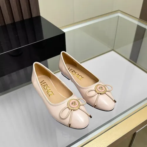 Replica Versace Flat Shoes For Women #1432019 $82.00 USD for Wholesale
