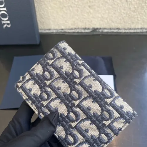 Replica Christian Dior AAA Man Card Holders #1432042 $56.00 USD for Wholesale