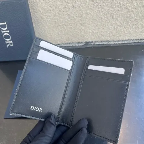 Replica Christian Dior AAA Man Card Holders #1432042 $56.00 USD for Wholesale