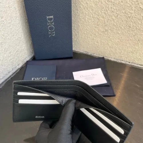 Replica Christian Dior AAA Man Wallets #1432045 $56.00 USD for Wholesale