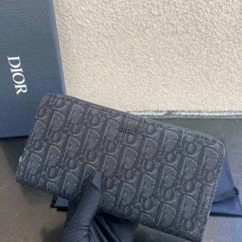 Wholesale Christian Dior AAA Man Long Wallets #1432051 $64.00 USD, Wholesale Quality Replica Christian Dior AAA Man Wallets