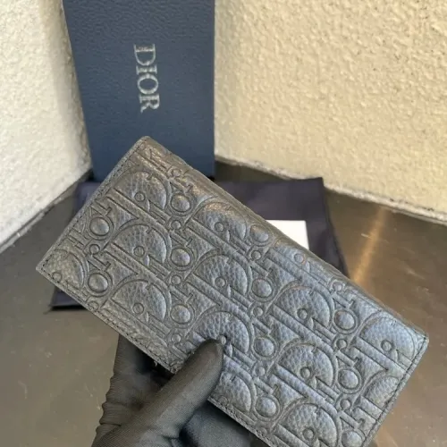 Replica Christian Dior AAA Man Long Wallets #1432054 $60.00 USD for Wholesale