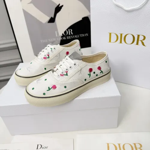 Wholesale Christian Dior Casual Shoes For Women #1432058 $92.00 USD, Wholesale Quality Replica Christian Dior Casual Shoes