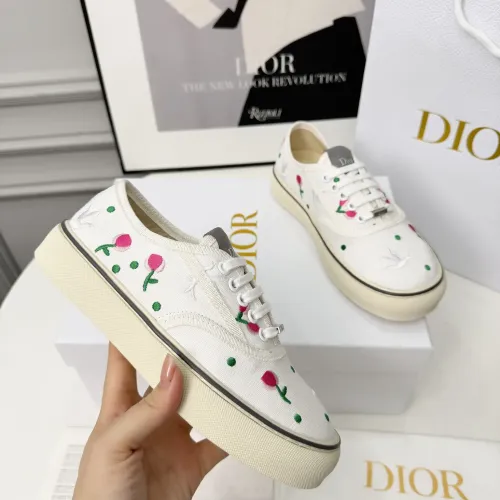Replica Christian Dior Casual Shoes For Women #1432058 $92.00 USD for Wholesale