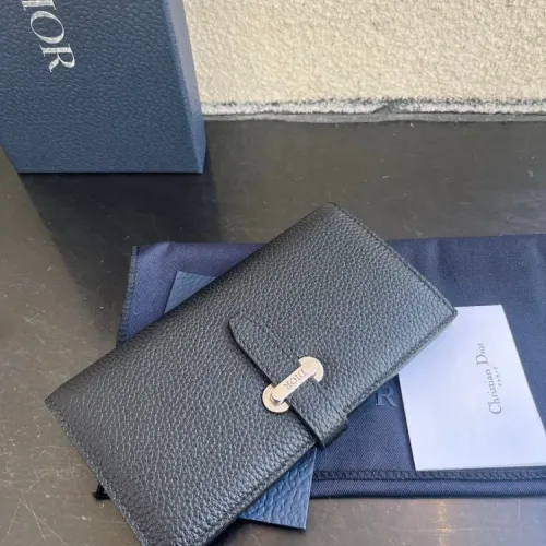 Replica Christian Dior AAA Man Long Wallets #1432060 $60.00 USD for Wholesale