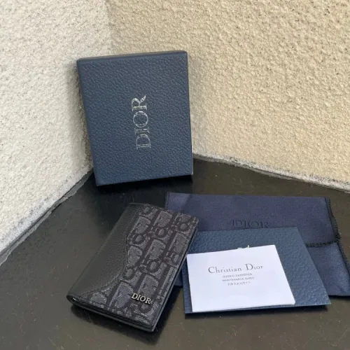Wholesale Christian Dior AAA Man Card Holders #1432070 $52.00 USD, Wholesale Quality Replica Christian Dior AAA Man Wallets