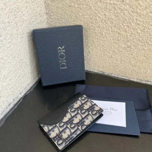 Wholesale Christian Dior AAA Man Card Holders #1432071 $52.00 USD, Wholesale Quality Replica Christian Dior AAA Man Wallets