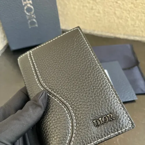 Replica Christian Dior AAA Man Card Holders #1432072 $52.00 USD for Wholesale