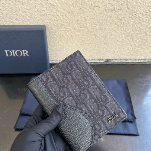 Wholesale Christian Dior AAA Man Card Holders #1432075 $52.00 USD, Wholesale Quality Replica Christian Dior AAA Man Wallets