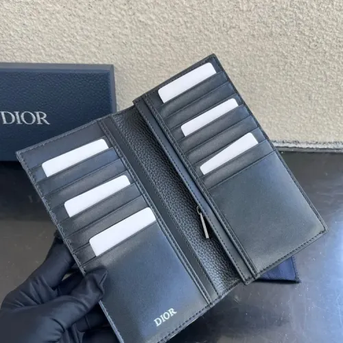 Replica Christian Dior AAA Man Long Wallets #1432081 $60.00 USD for Wholesale