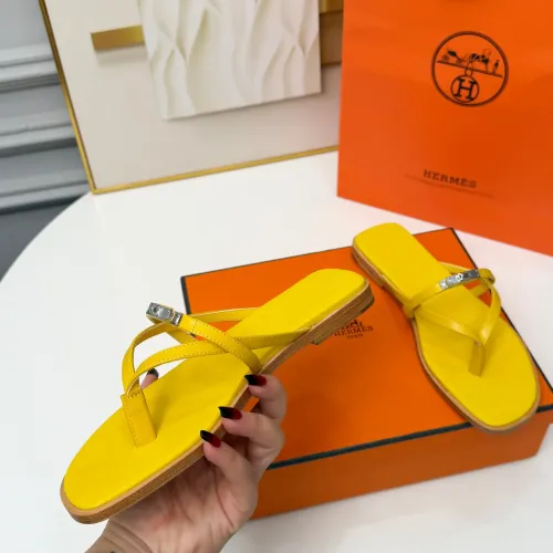 Replica Hermes Slippers For Women #1432087 $82.00 USD for Wholesale