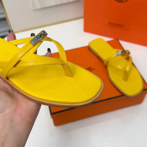 Replica Hermes Slippers For Women #1432087 $82.00 USD for Wholesale