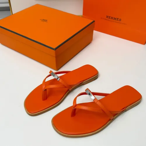 Wholesale Hermes Slippers For Women #1432089 $82.00 USD, Wholesale Quality Replica Hermes Slippers