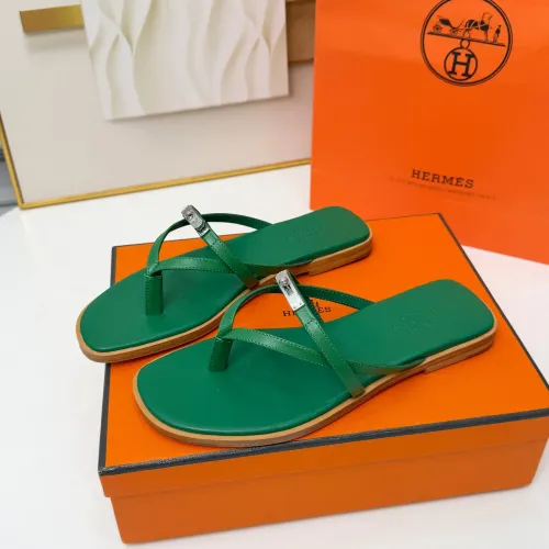 Wholesale Hermes Slippers For Women #1432095 $82.00 USD, Wholesale Quality Replica Hermes Slippers