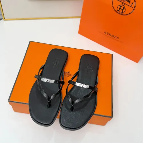 Replica Hermes Slippers For Women #1432096 $82.00 USD for Wholesale