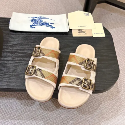Replica Burberry Slippers For Women #1432099 $98.00 USD for Wholesale